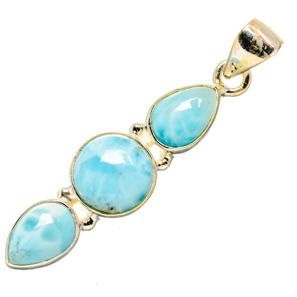 Larimar Pendants handcrafted by Ana Silver Co - PD33838 - Photo 2