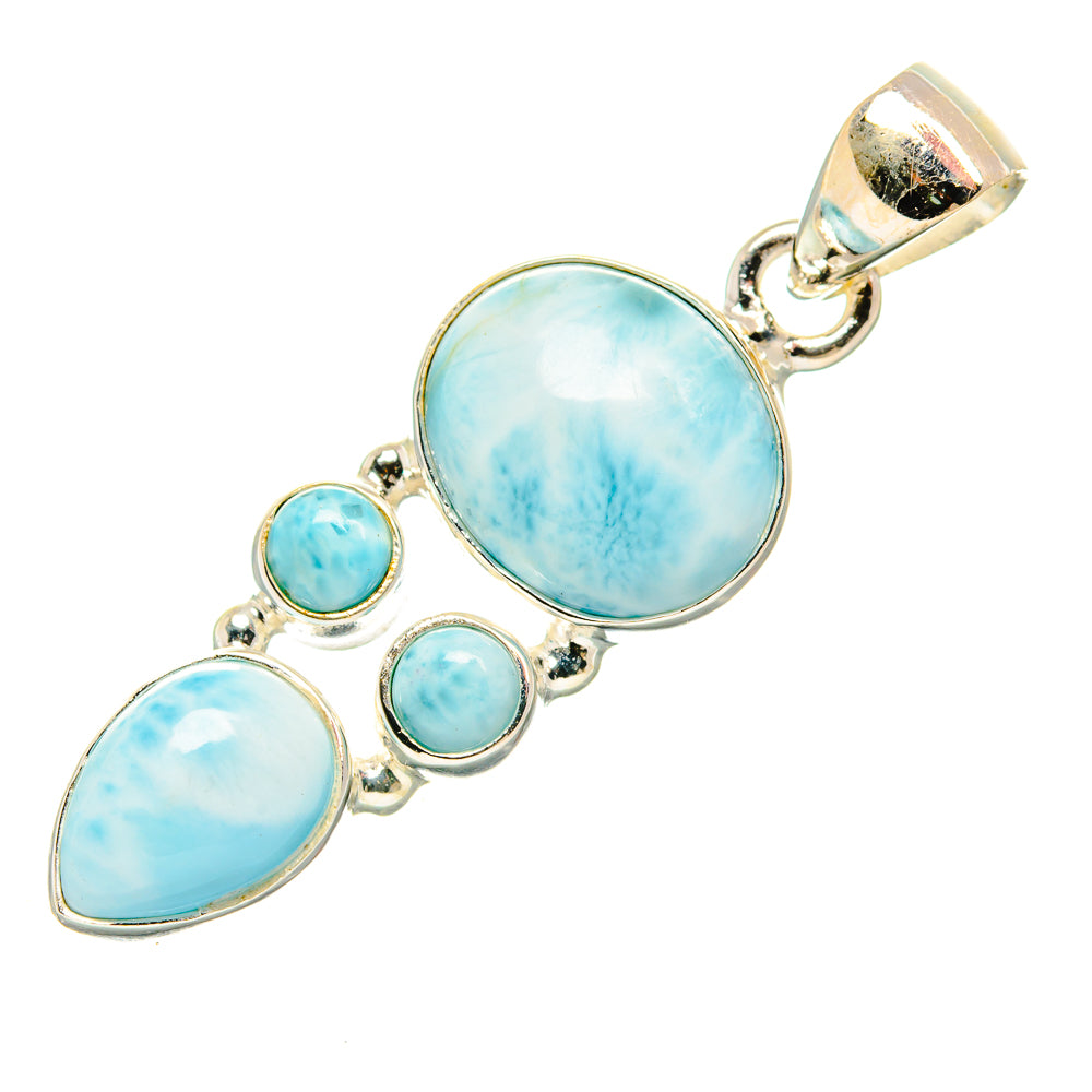 Larimar Pendants handcrafted by Ana Silver Co - PD33846 - Photo 2