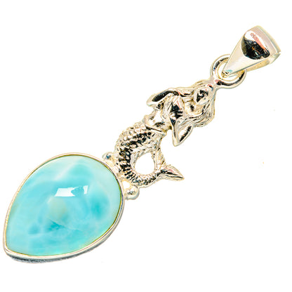 Larimar Pendants handcrafted by Ana Silver Co - PD33849 - Photo 2