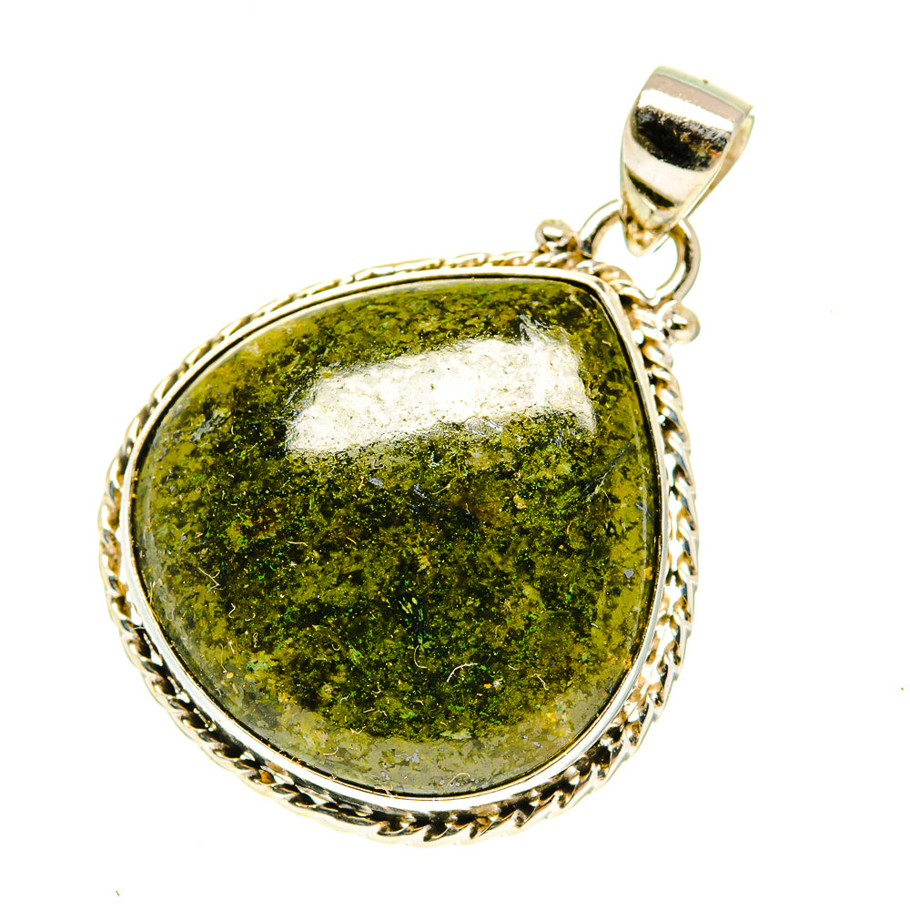 Rainforest Jasper Pendants handcrafted by Ana Silver Co - PD3385
