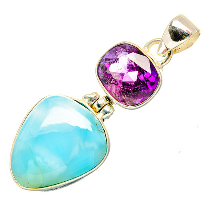 Larimar Pendants handcrafted by Ana Silver Co - PD33862 - Photo 2