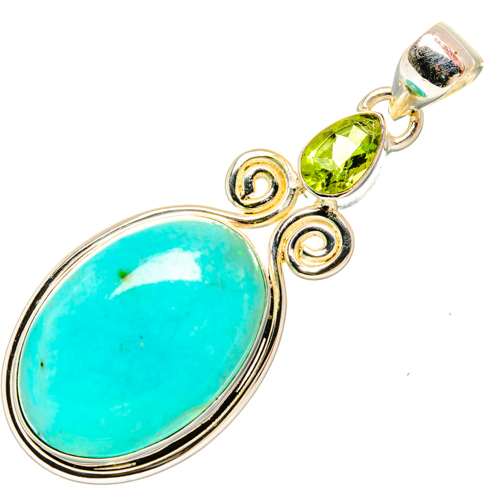 Amazonite Pendants handcrafted by Ana Silver Co - PD33868 - Photo 2