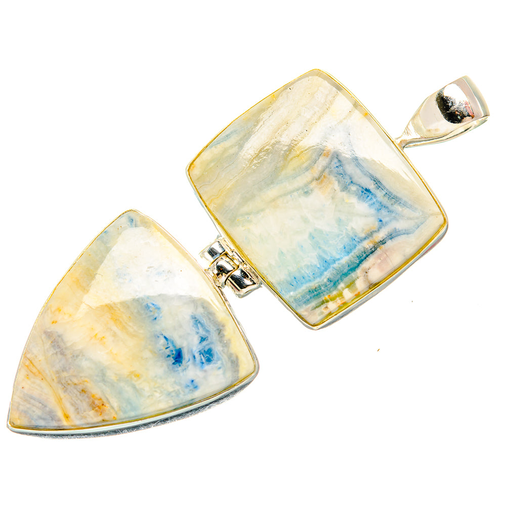 Blue Scheelite Pendants handcrafted by Ana Silver Co - PD33874 - Photo 2