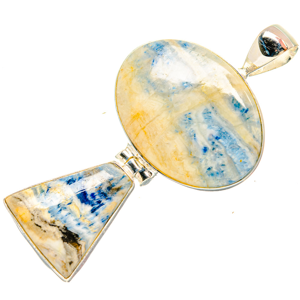 Blue Scheelite Pendants handcrafted by Ana Silver Co - PD33876 - Photo 2