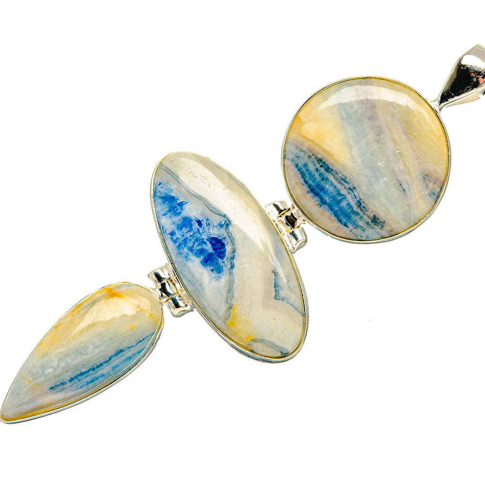 Blue Scheelite Pendants handcrafted by Ana Silver Co - PD33879 - Photo 2