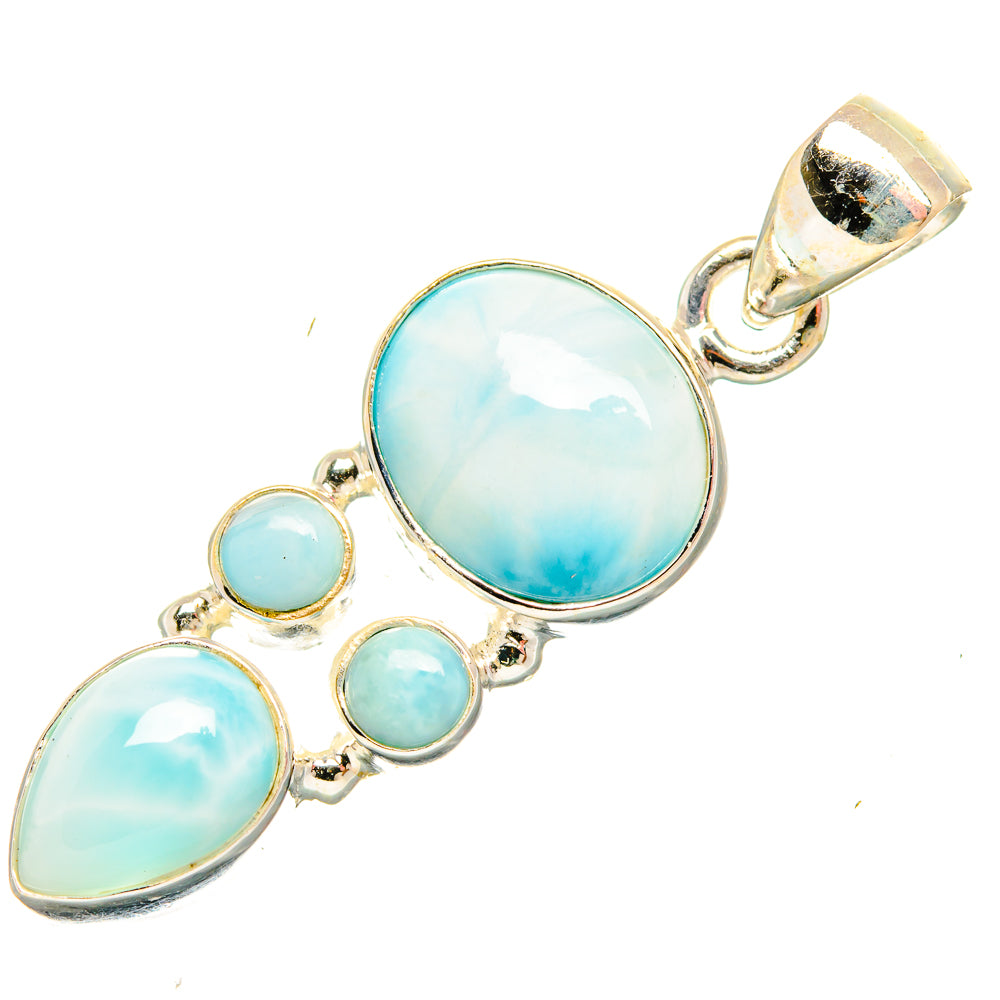 Larimar Pendants handcrafted by Ana Silver Co - PD33886 - Photo 2