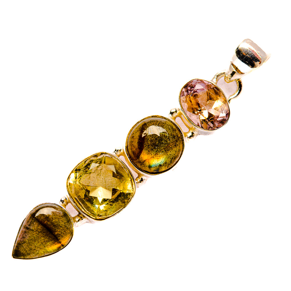 Citrine Pendants handcrafted by Ana Silver Co - PD33890 - Photo 2