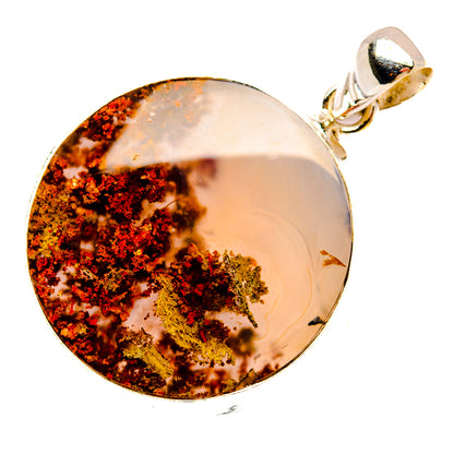 Indonesian Plume Agate Pendants handcrafted by Ana Silver Co - PD33919 - Photo 2