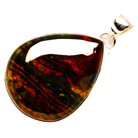 Bloodstone Pendants handcrafted by Ana Silver Co - PD33926 - Photo 2