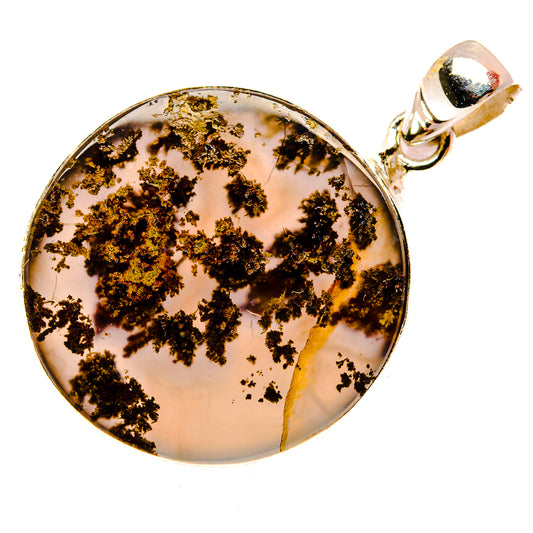Indonesian Plume Agate Pendants handcrafted by Ana Silver Co - PD33928 - Photo 2
