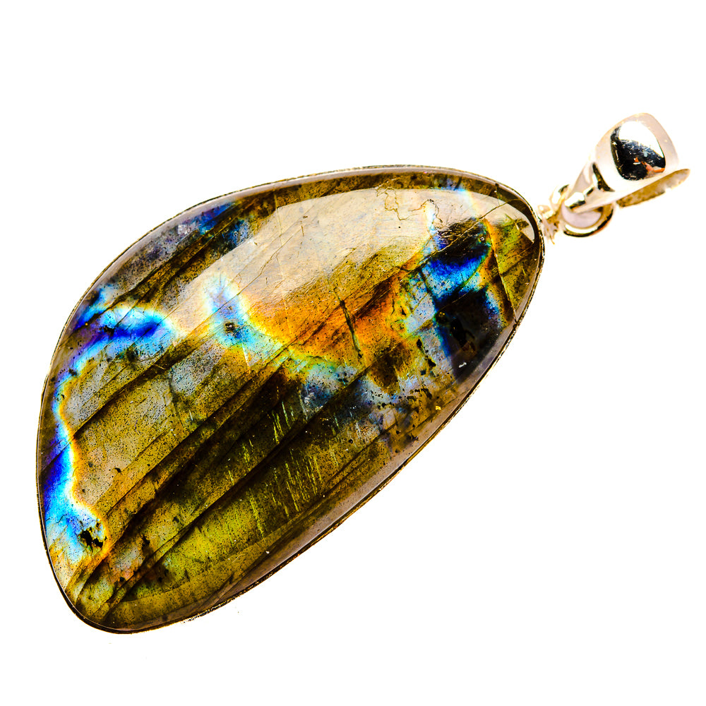 Labradorite Pendants handcrafted by Ana Silver Co - PD33941 - Photo 2