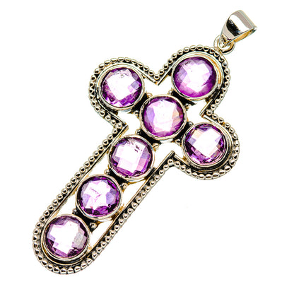 Amethyst Pendants handcrafted by Ana Silver Co - PD33943 - Photo 2