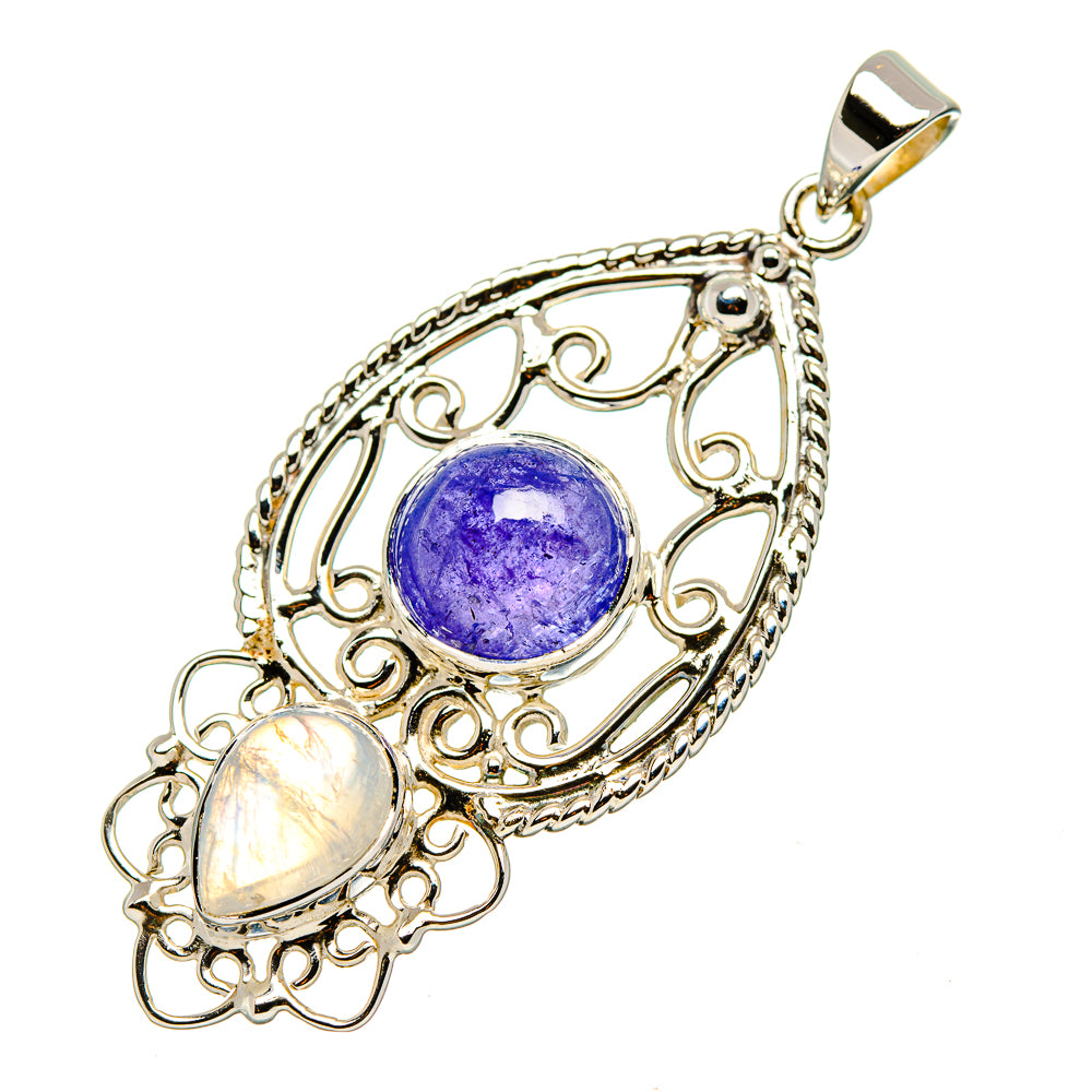 Tanzanite Pendants handcrafted by Ana Silver Co - PD33952 - Photo 2