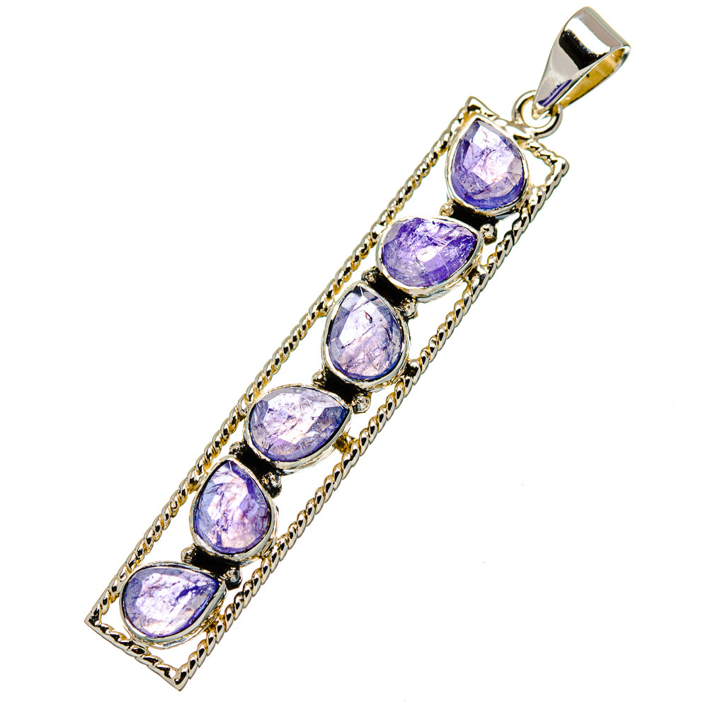 Tanzanite Pendants handcrafted by Ana Silver Co - PD33957 - Photo 2