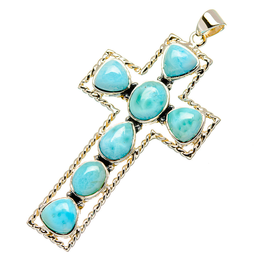 Larimar Pendants handcrafted by Ana Silver Co - PD33958 - Photo 2