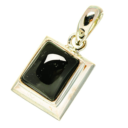 Black Onyx Pendants handcrafted by Ana Silver Co - PD3396