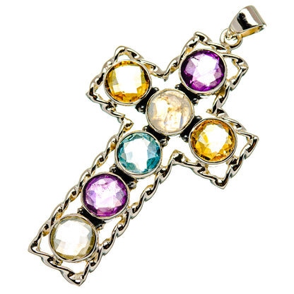 Rainbow Moonstone Pendants handcrafted by Ana Silver Co - PD33962 - Photo 2