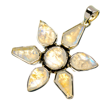 Rainbow Moonstone Pendants handcrafted by Ana Silver Co - PD33970 - Photo 2