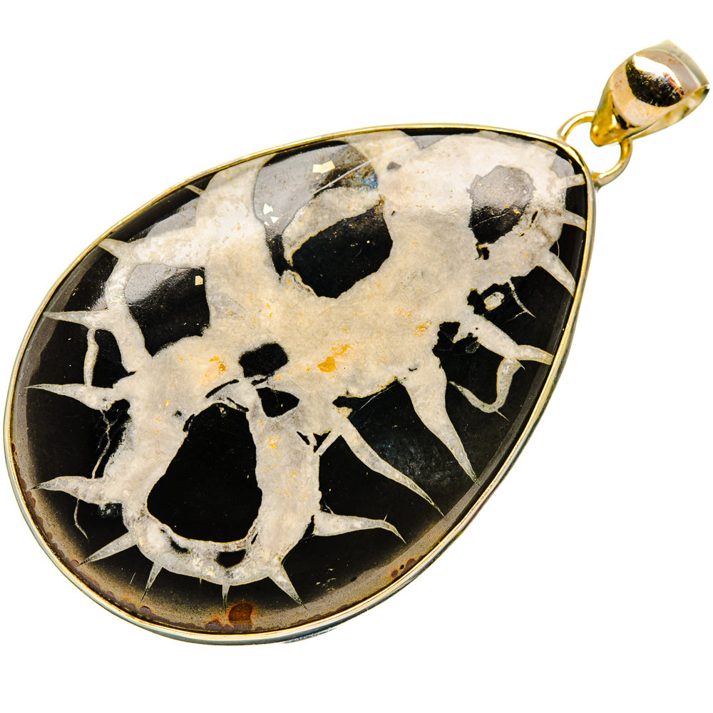 Septarian Geode Pendants handcrafted by Ana Silver Co - PD33978 - Photo 2