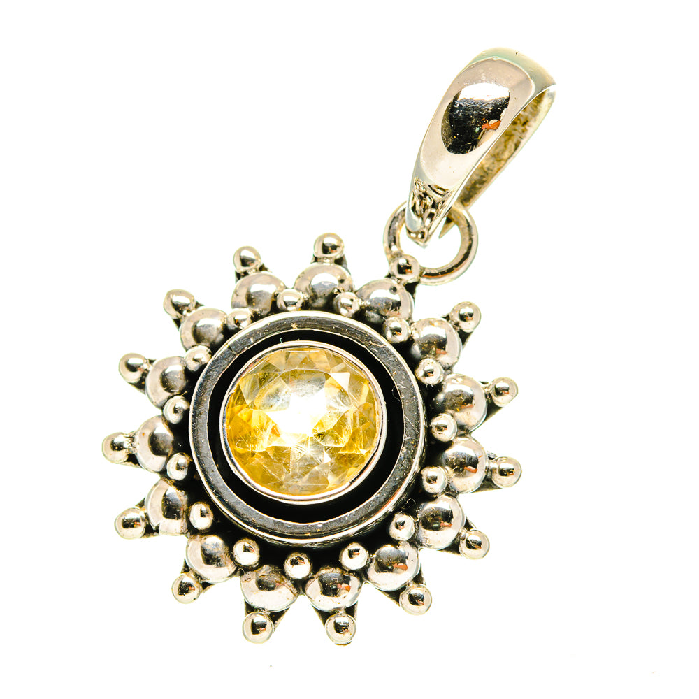 Citrine Pendants handcrafted by Ana Silver Co - PD3399