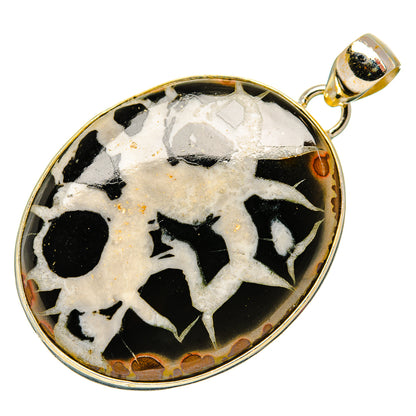 Septarian Geode Pendants handcrafted by Ana Silver Co - PD33995 - Photo 2