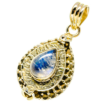 Rainbow Moonstone Pendants handcrafted by Ana Silver Co - PD3400
