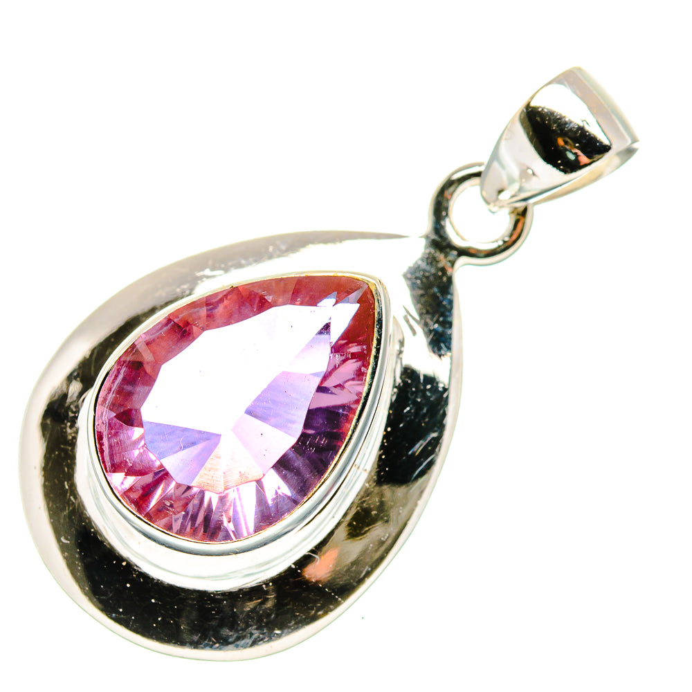 Color Change Alexandrite (Lab.) Pendants handcrafted by Ana Silver Co - PD34030 - Photo 2