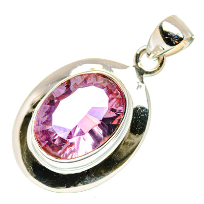 Color Change Alexandrite (Lab.) Pendants handcrafted by Ana Silver Co - PD34031 - Photo 2