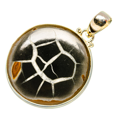 Septarian Geode Pendants handcrafted by Ana Silver Co - PD34035 - Photo 2