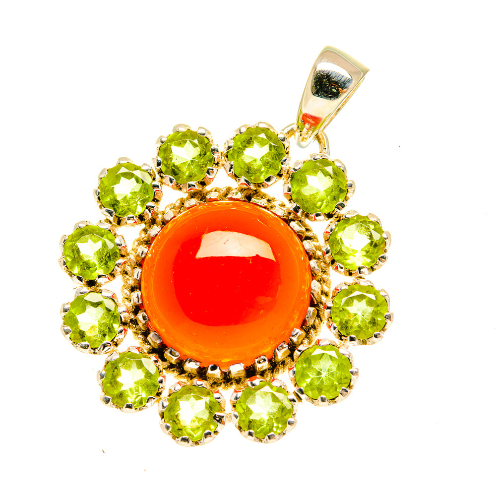 Red Onyx Pendants handcrafted by Ana Silver Co - PD3405