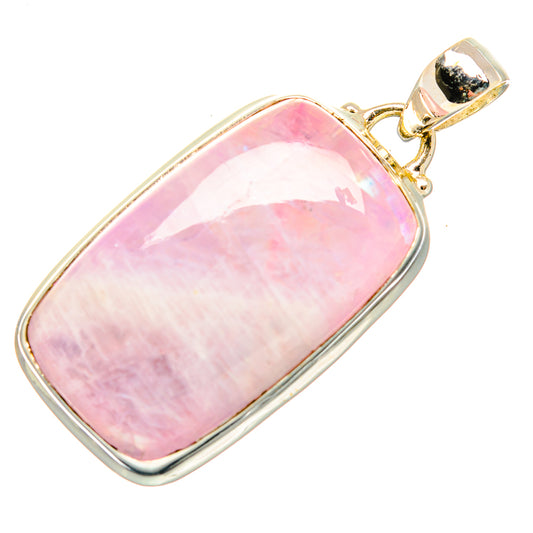 Pink Moonstone Pendants handcrafted by Ana Silver Co - PD34065 - Photo 2