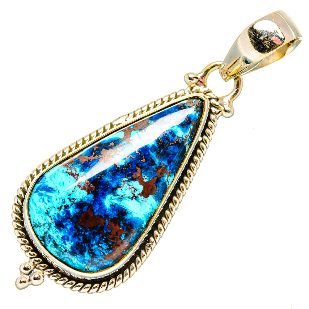 Shattuckite Pendants handcrafted by Ana Silver Co - PD34068 - Photo 2