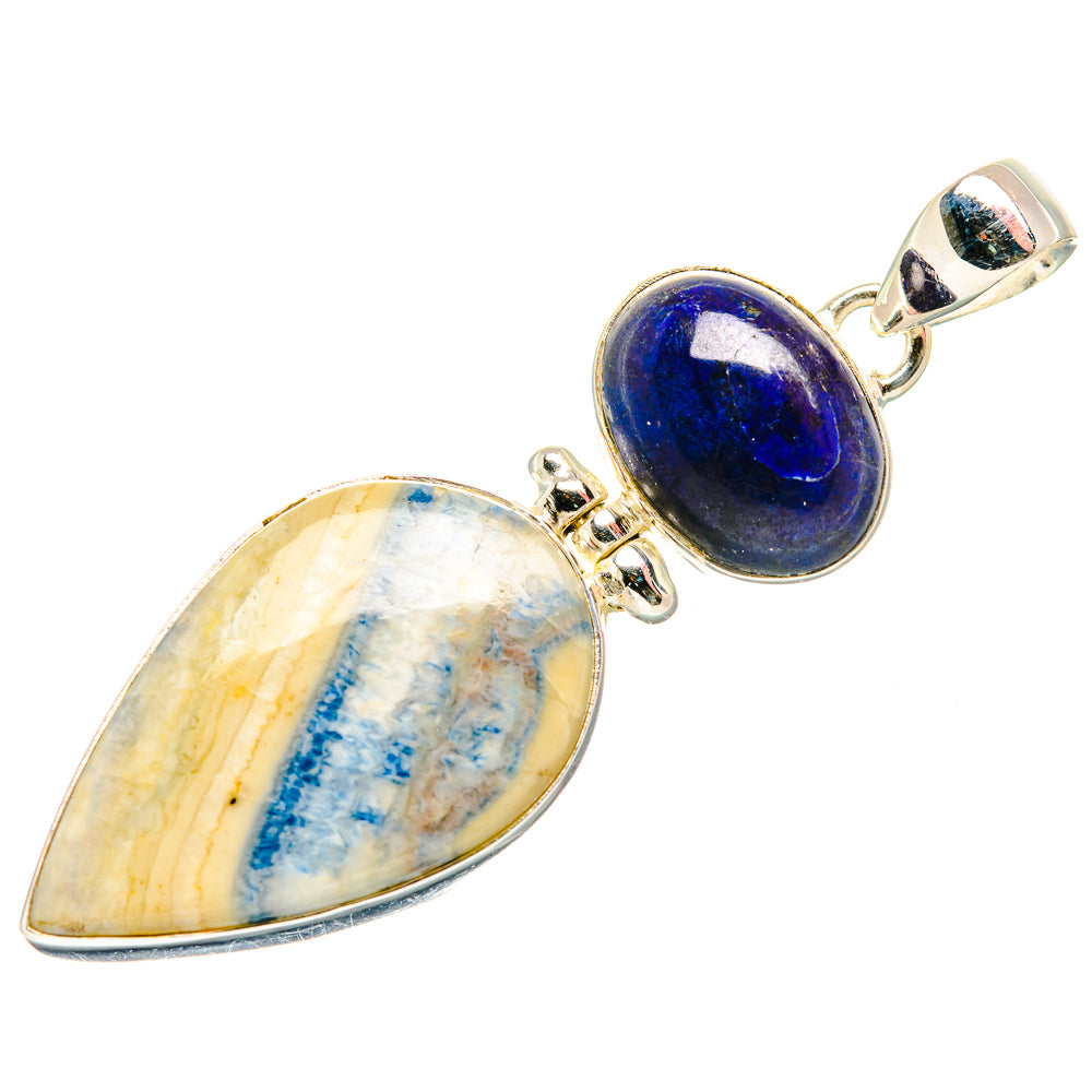 Blue Scheelite Pendants handcrafted by Ana Silver Co - PD34071 - Photo 2