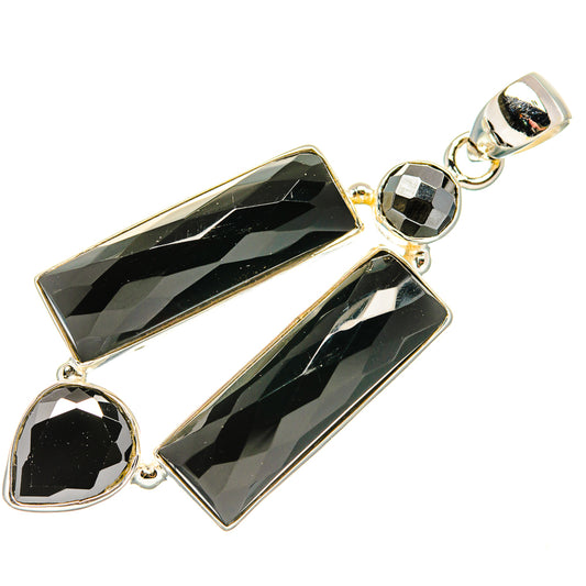 Black Onyx Pendants handcrafted by Ana Silver Co - PD34077 - Photo 2