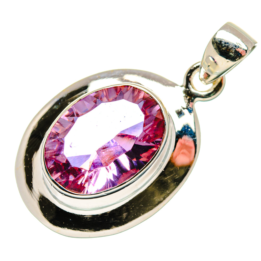 Color Change Alexandrite (Lab.) Pendants handcrafted by Ana Silver Co - PD34084 - Photo 2