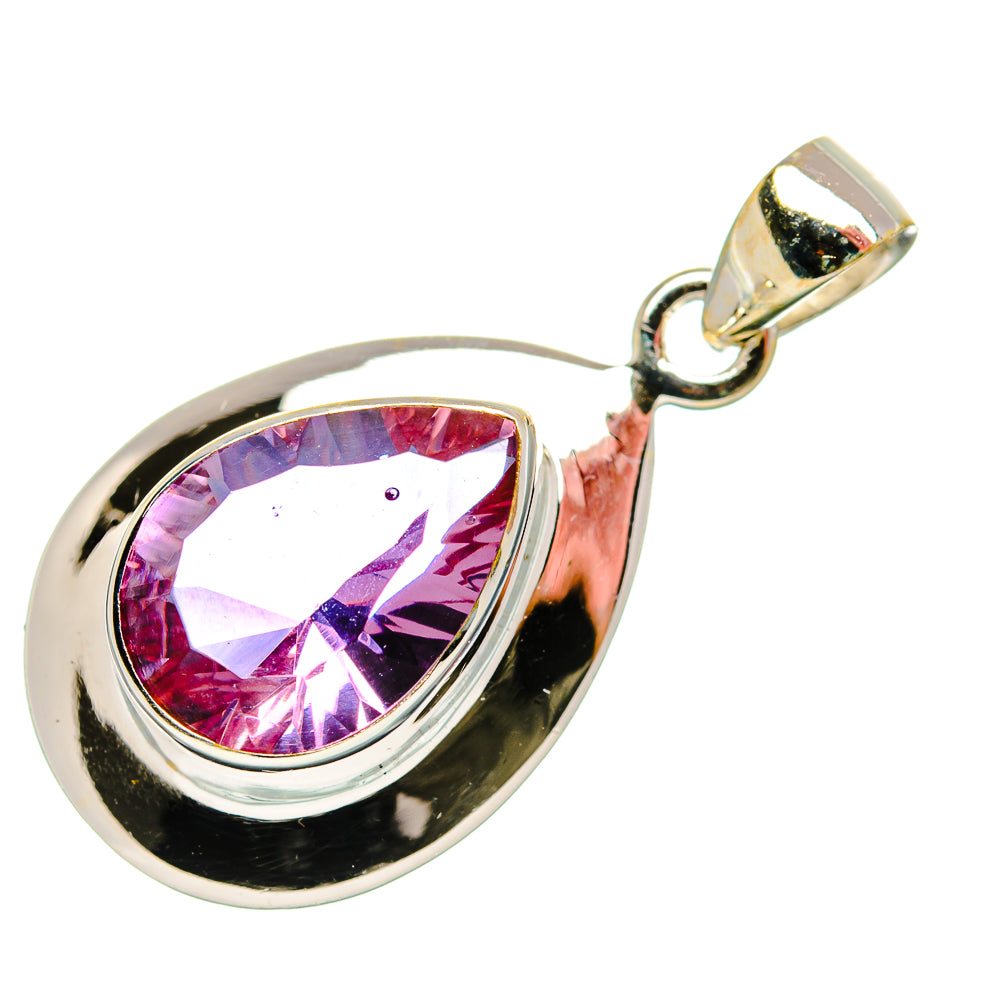 Color Change Alexandrite (Lab.) Pendants handcrafted by Ana Silver Co - PD34085 - Photo 2