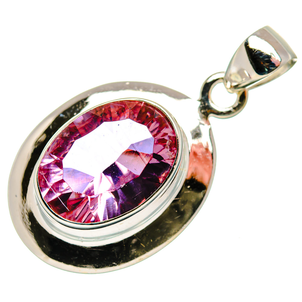 Color Change Alexandrite (Lab.) Pendants handcrafted by Ana Silver Co - PD34086 - Photo 2