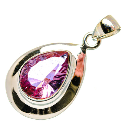 Color Change Alexandrite (Lab.) Pendants handcrafted by Ana Silver Co - PD34087 - Photo 2
