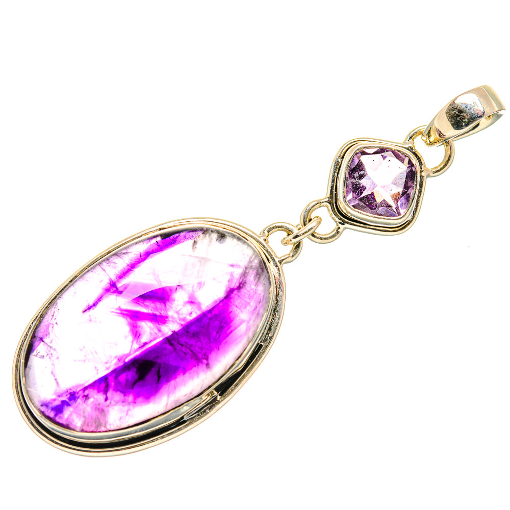 Star Amethyst Pendants handcrafted by Ana Silver Co - PD34096 - Photo 2