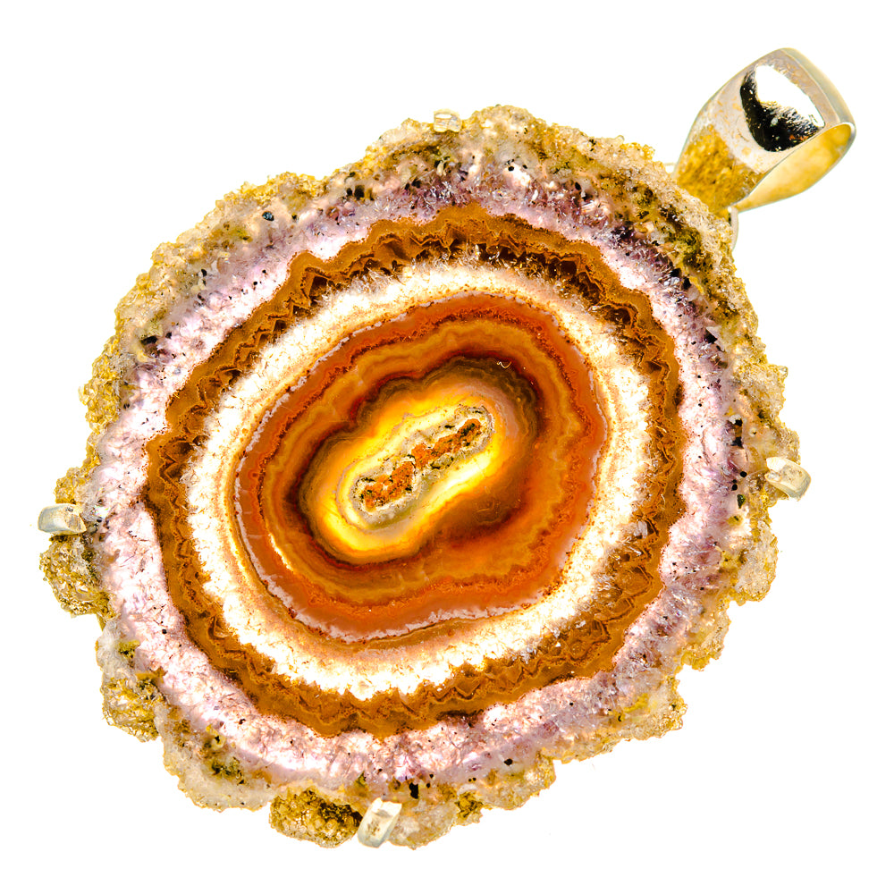 Amethyst Stalactite Pendants handcrafted by Ana Silver Co - PD34125 - Photo 2
