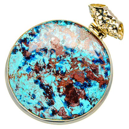 Shattuckite Pendants handcrafted by Ana Silver Co - PD34126 - Photo 2