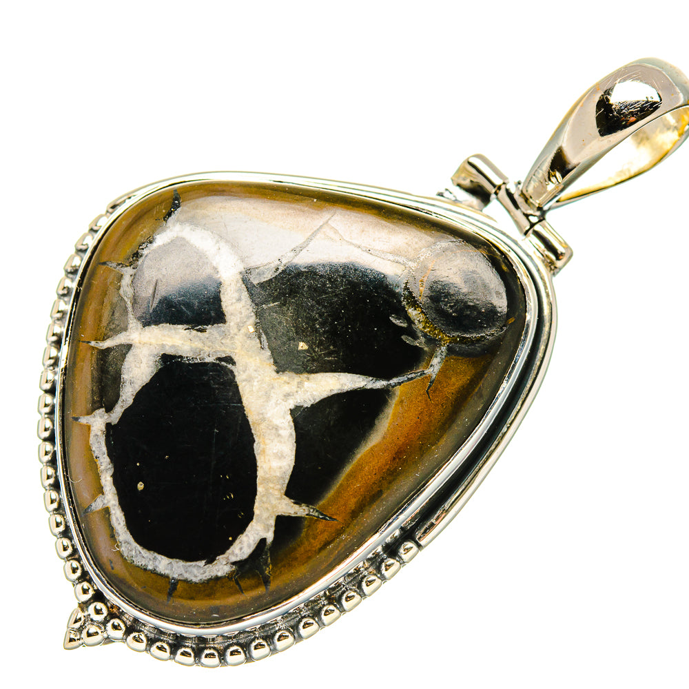 Septarian Geode Pendants handcrafted by Ana Silver Co - PD34138 - Photo 2