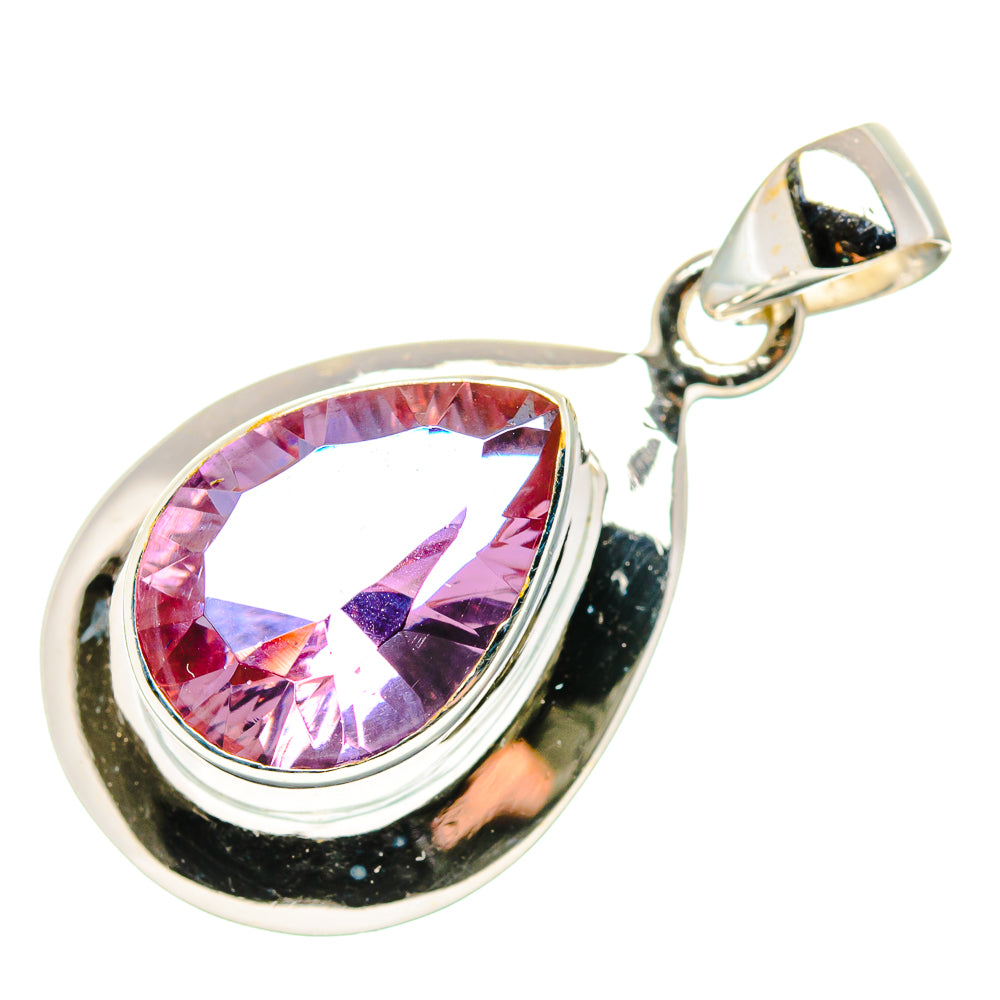 Color Change Alexandrite  (Lab.) Pendants handcrafted by Ana Silver Co - PD34145 - Photo 2