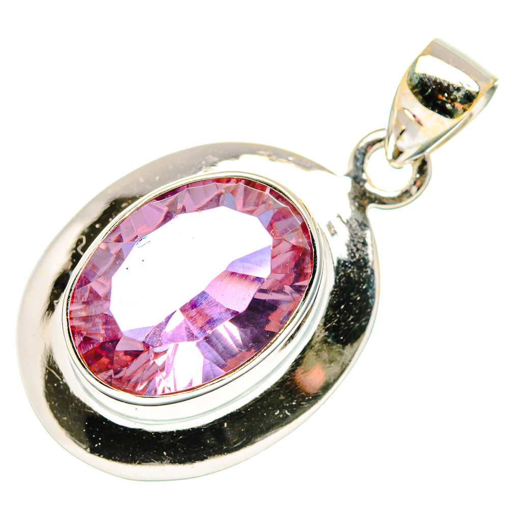 Color Change Alexandrite  (Lab.) Pendants handcrafted by Ana Silver Co - PD34148 - Photo 2