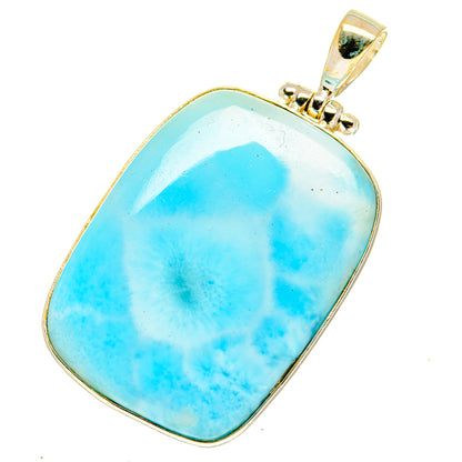 Larimar Pendants handcrafted by Ana Silver Co - PD3415