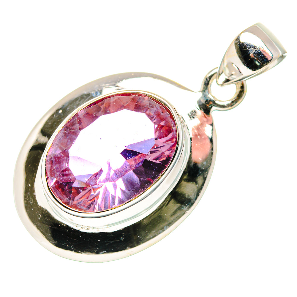 Color Change Alexandrite  (Lab.) Pendants handcrafted by Ana Silver Co - PD34152 - Photo 2