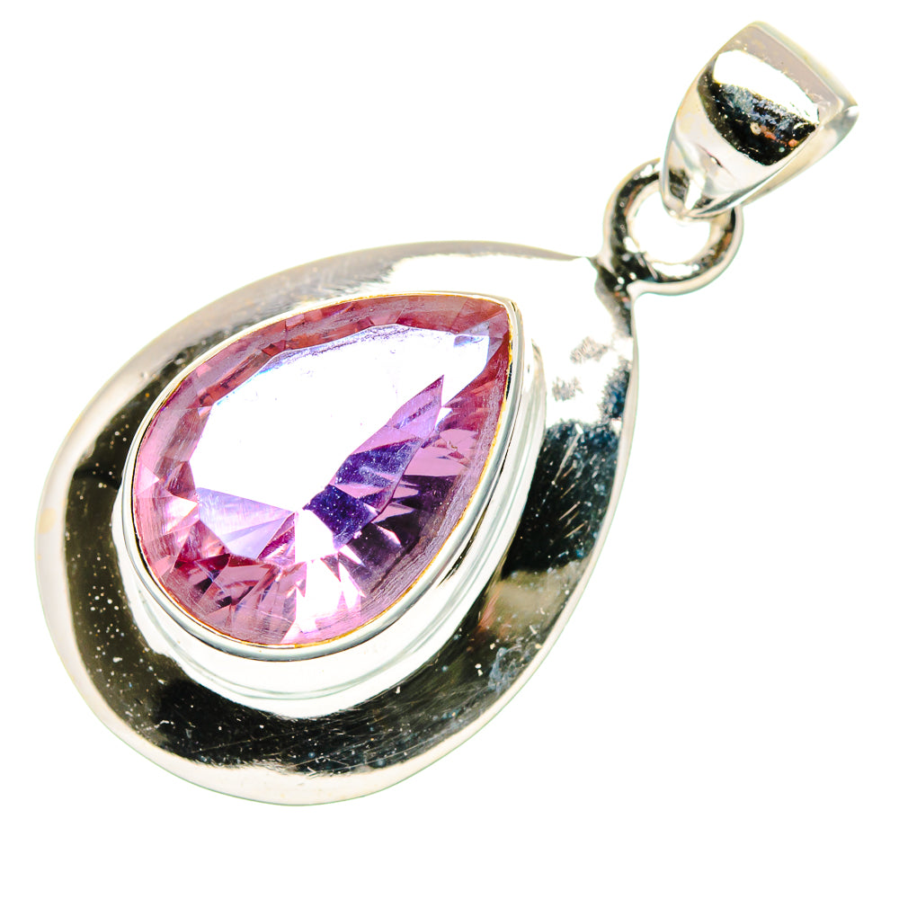 Color Change Alexandrite  (Lab.) Pendants handcrafted by Ana Silver Co - PD34155 - Photo 2