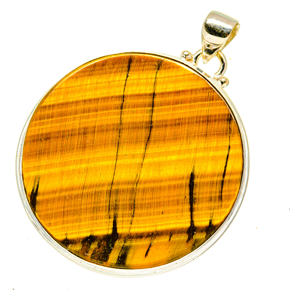 Tiger Eye Pendants handcrafted by Ana Silver Co - PD3416