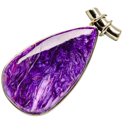 Charoite Pendants handcrafted by Ana Silver Co - PD34160 - Photo 2