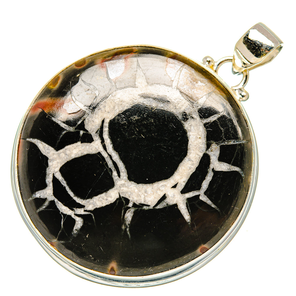 Septarian Geode Pendants handcrafted by Ana Silver Co - PD34162 - Photo 2